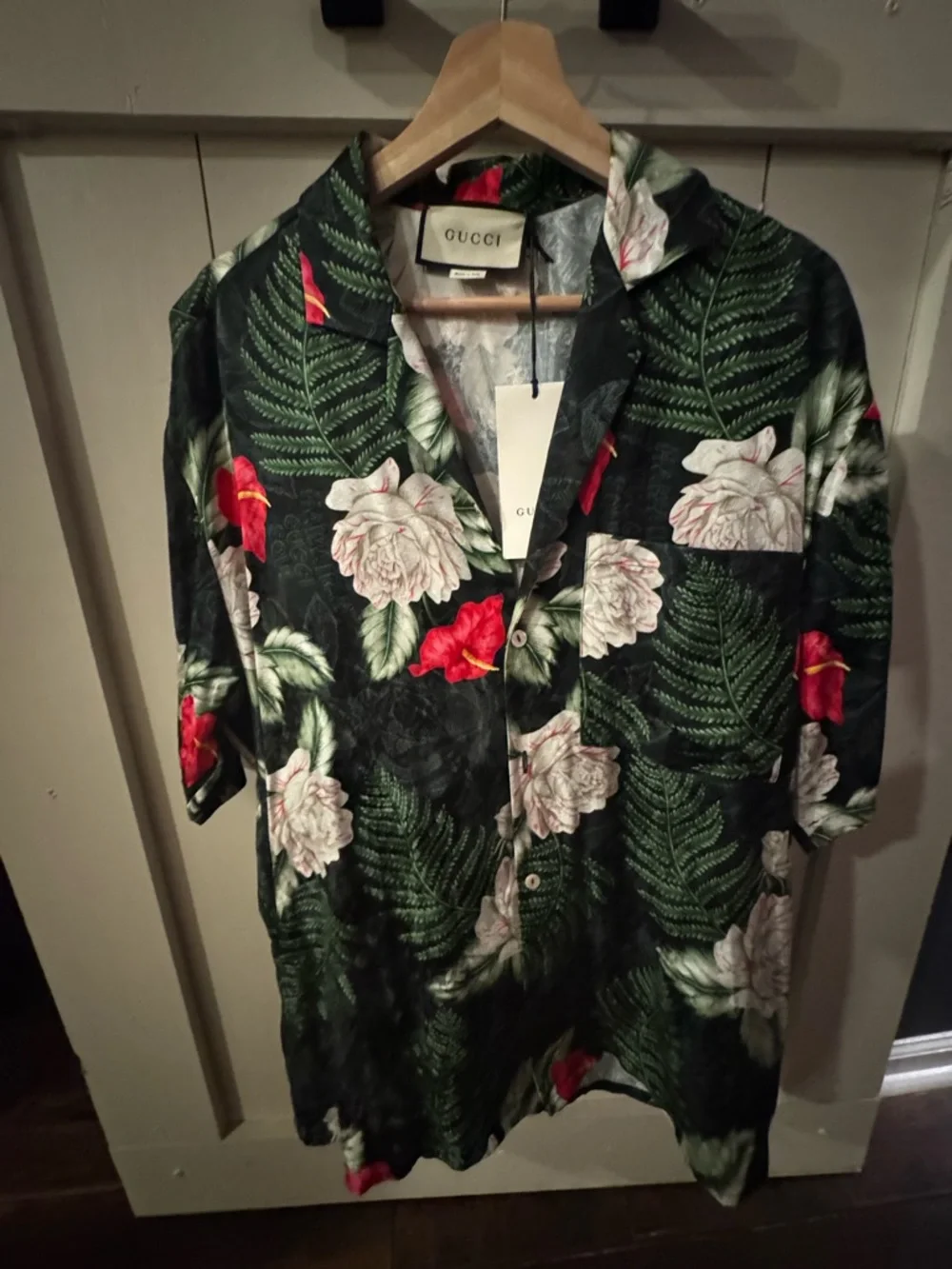 limited edition “ MAISON DEL'AMOU Sine AMORE” for GUCCI Button-Down Shirt